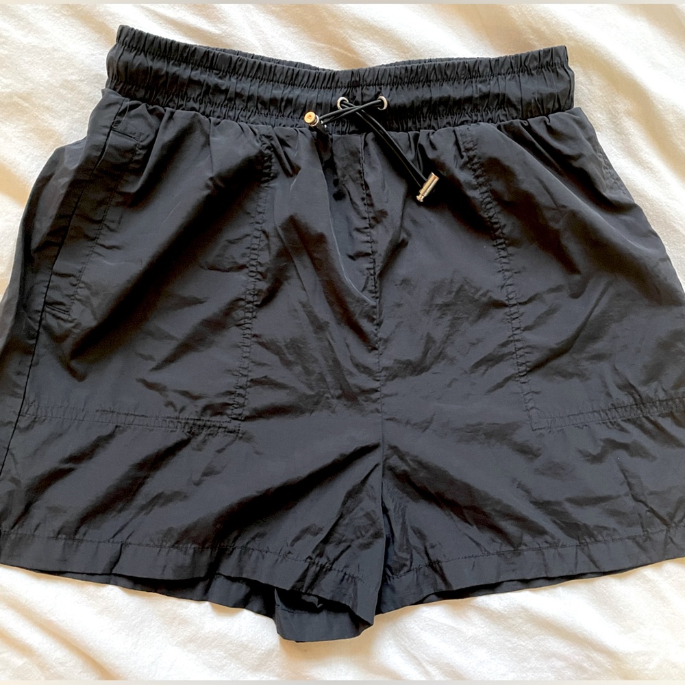 ZARA Nylon Shorts - Black - Adjustable